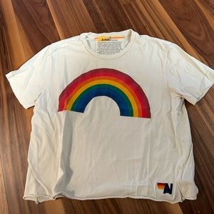 Aviator nation rainbow t shirt